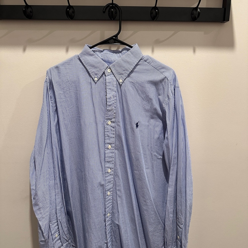 Ralph Lauren Light Blue Button Down Shirt